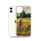Mushroom Field Clear Case for iPhone®