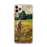 Mushroom Field Clear Case for iPhone®
