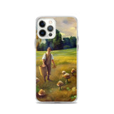 Mushroom Field Clear Case for iPhone®