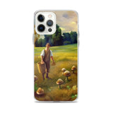 Mushroom Field Clear Case for iPhone®