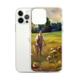 Mushroom Field Clear Case for iPhone®