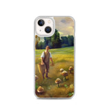Mushroom Field Clear Case for iPhone®