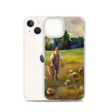 Mushroom Field Clear Case for iPhone®