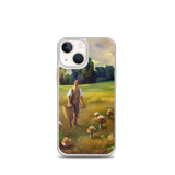 Mushroom Field Clear Case for iPhone®