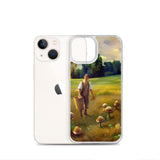 Mushroom Field Clear Case for iPhone®