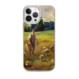 Mushroom Field Clear Case for iPhone®