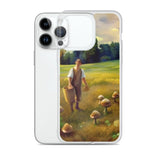 Mushroom Field Clear Case for iPhone®