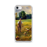 Mushroom Field Clear Case for iPhone®