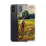 Mushroom Field Clear Case for iPhone®