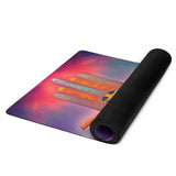 Hamsa in Space Yoga mat