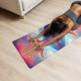 Hamsa in Space Yoga mat