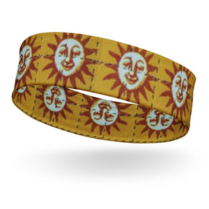 Orange Sunshine Psychedelic Inspired Trippy 60s 70s Headband