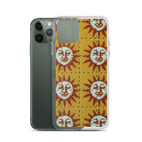 Orange Sunshine Psychedelic 60s 70s Inspired Trippy iPhone Case