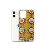 Orange Sunshine Psychedelic 60s 70s Inspired Trippy iPhone Case