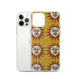 Orange Sunshine Psychedelic 60s 70s Inspired Trippy iPhone Case