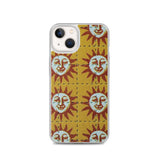 Orange Sunshine Psychedelic 60s 70s Inspired Trippy iPhone Case