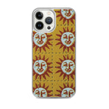 Orange Sunshine Psychedelic 60s 70s Inspired Trippy iPhone Case