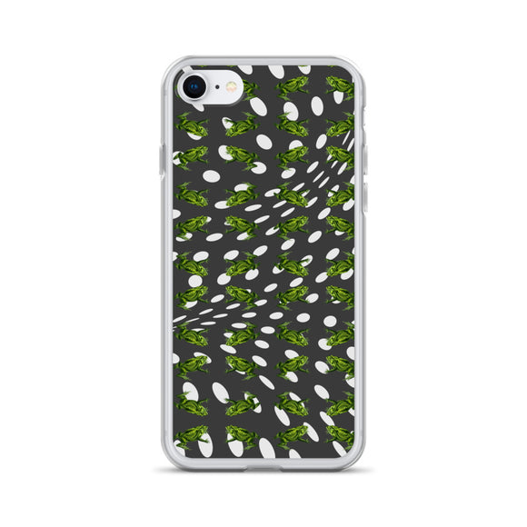 Interstellar Lily Pads Psychedelic Toad iPhone Case