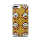 Orange Sunshine Psychedelic 60s 70s Inspired Trippy iPhone Case