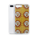 Orange Sunshine Psychedelic 60s 70s Inspired Trippy iPhone Case