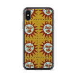 Orange Sunshine Psychedelic 60s 70s Inspired Trippy iPhone Case