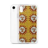 Orange Sunshine Psychedelic 60s 70s Inspired Trippy iPhone Case