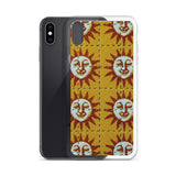 Orange Sunshine Psychedelic 60s 70s Inspired Trippy iPhone Case