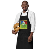 Bicycle Day Psychedelic Inspired Trippy Organic cotton apron